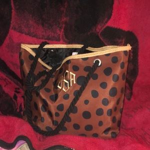 Marley Lilly Hickory Dottie Personalized Tote Bag